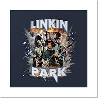 Linkin park t shirt design Posters and Art